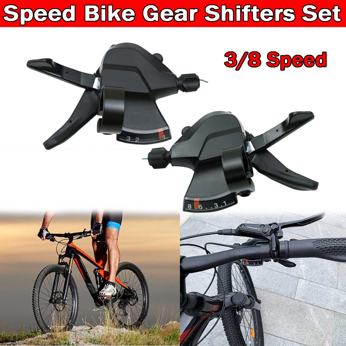 Cycling Gear Kit - Набор тормозных рычагов для велосипеда MTB,