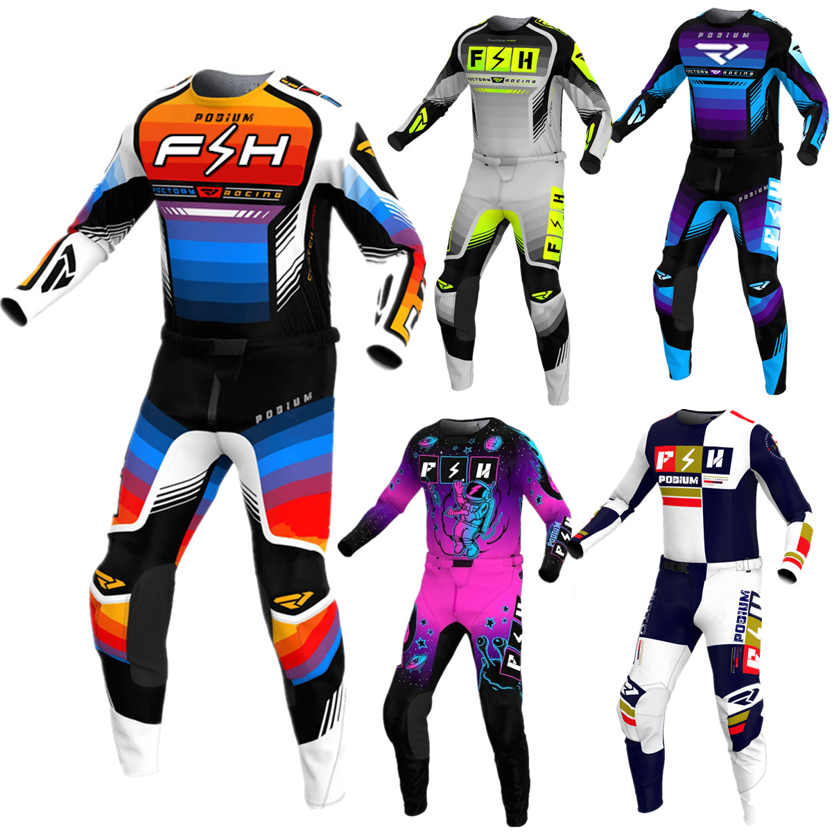 Cycling Gear Kit - Комплект трикотажа FH 2024, комплект снаряжения