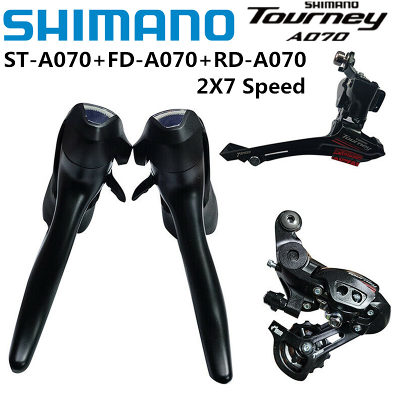 Cycling Gear Kit - SHIMANO TOURNEY A070 2x7 скоростей, передний